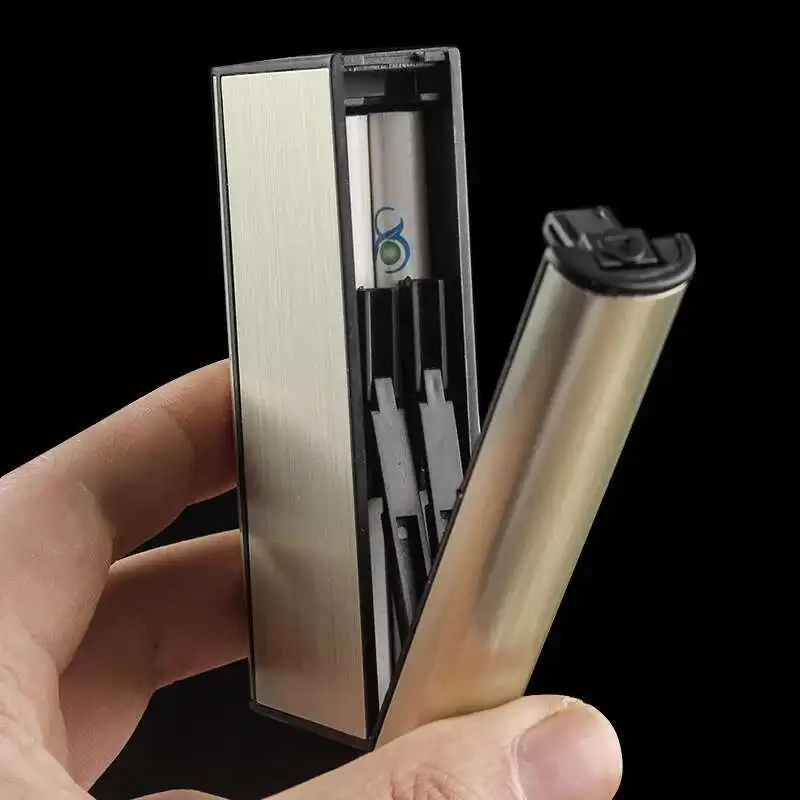 포커스 담배 케이스 디펜서 보관 거치대, 담배 박스 케이스, 흡연 액세서리, 남녀공용 선물, 10 정사이즈