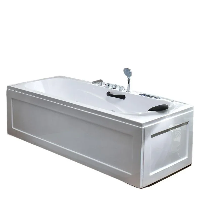 #Outdoor Spa Hot Tub, 2m Acrylic Massage Bathtub, 3-Person Hydrotherapy Pool, Garden Jacuzzi, Hotel Quality Relaxation
