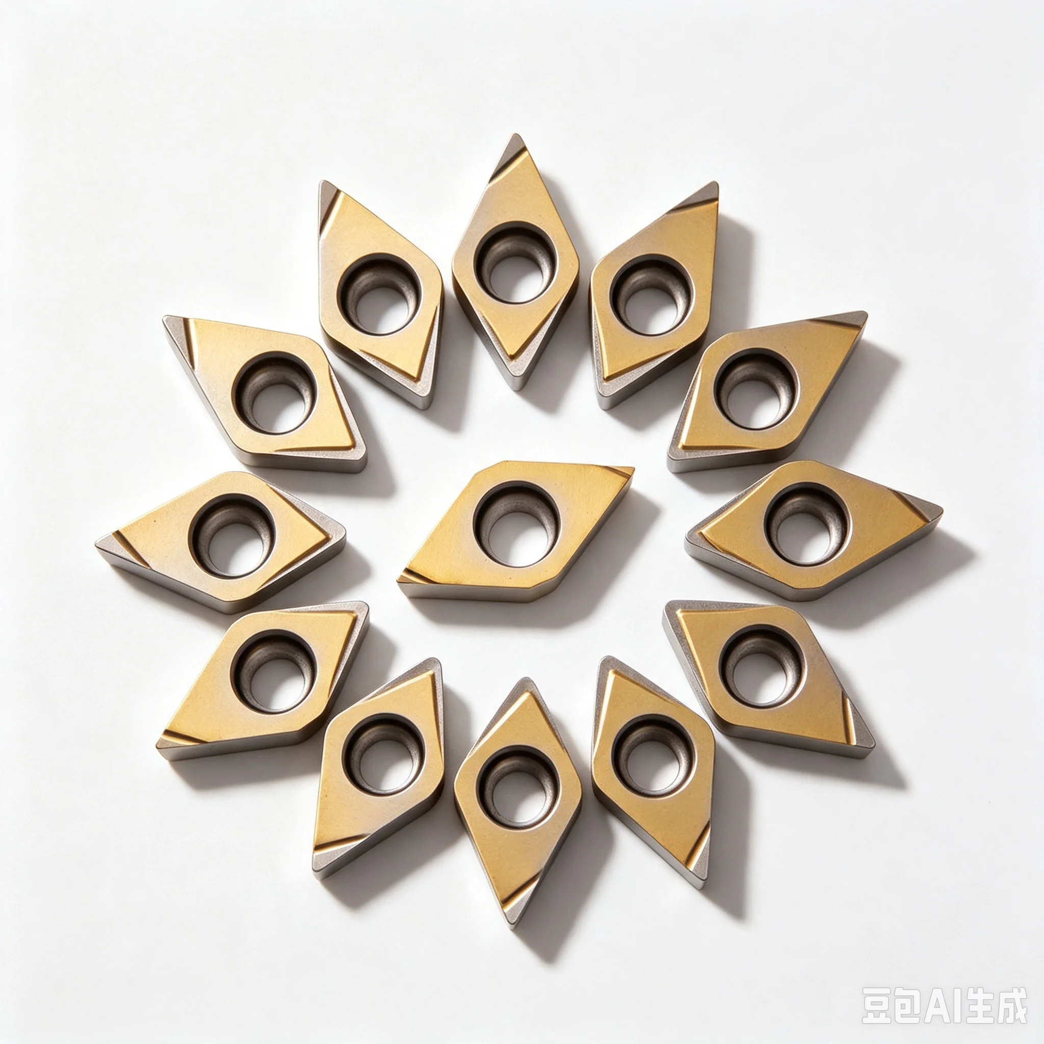 DCET11T301FR‑USF 11T301MFR‑J 11T301MFR‑U Carbide Turning Inserts Fit STDC‑M Tool Holder CNC Lathe Inserts For Metal Machining