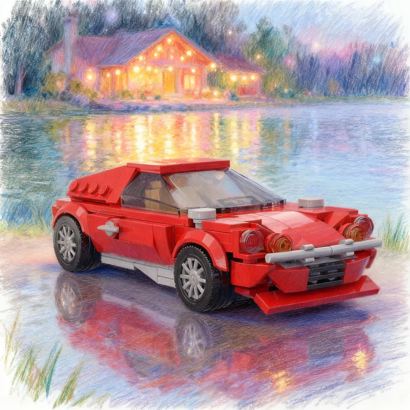 

289pcs MOC 73 Lotus Europa S3 City Champions Model Building Blocks Creative DIY Gift Display Decor Assemble Premium Adult Kids