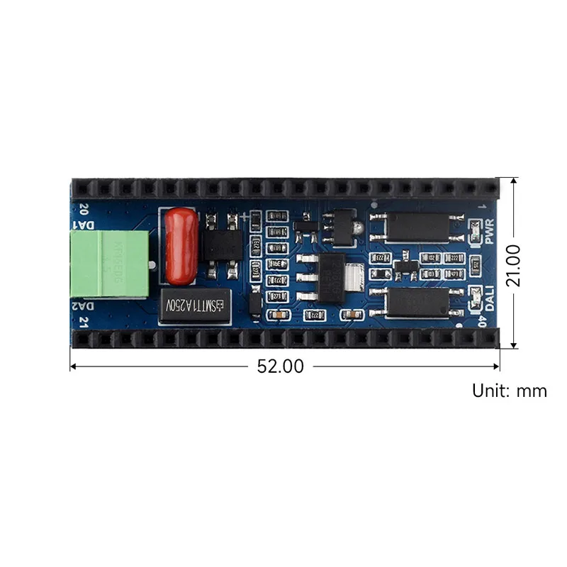 DALI2 Expansion Module for ESP32-Pico - Multi-group Lighting Control & DALI Communication Interface Board