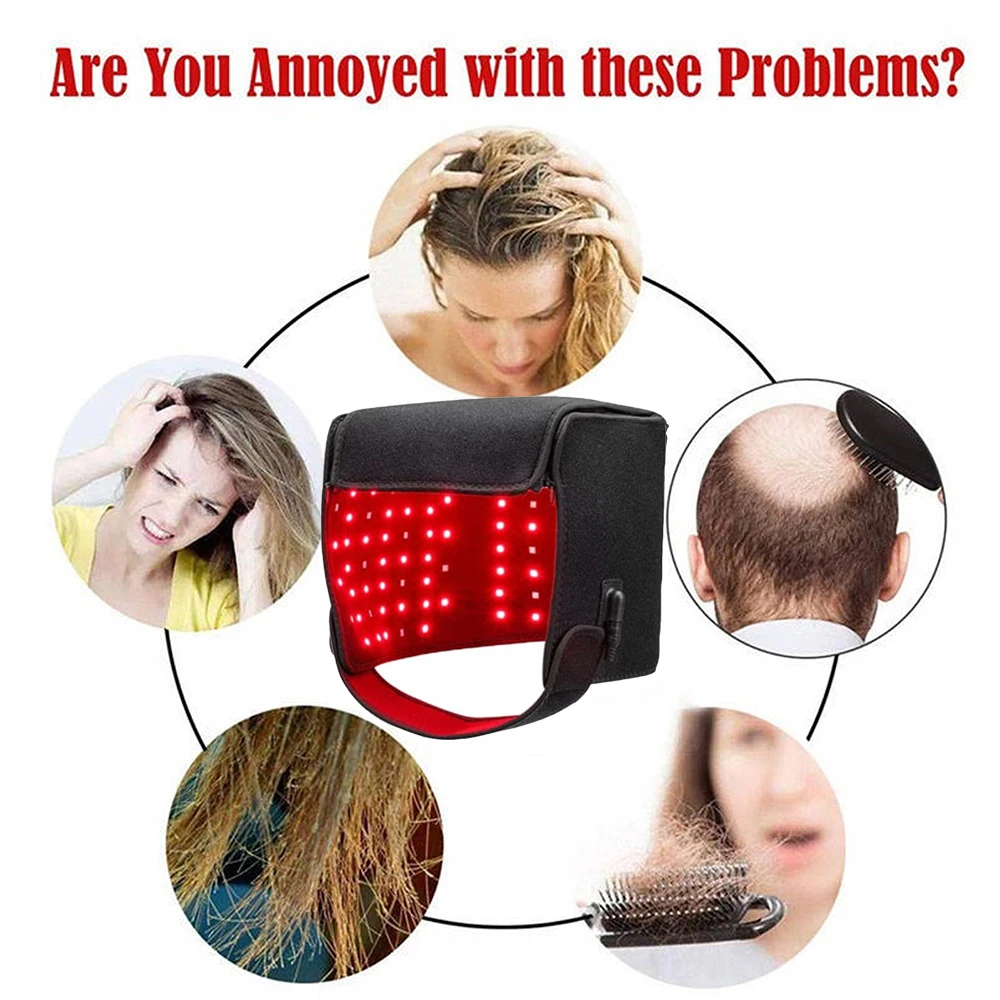 

Anti-Hair Loss And Hair Fall Prevention, The Red Cap Can Be Used To Promote Hair Growth And Relieve Migraines.
