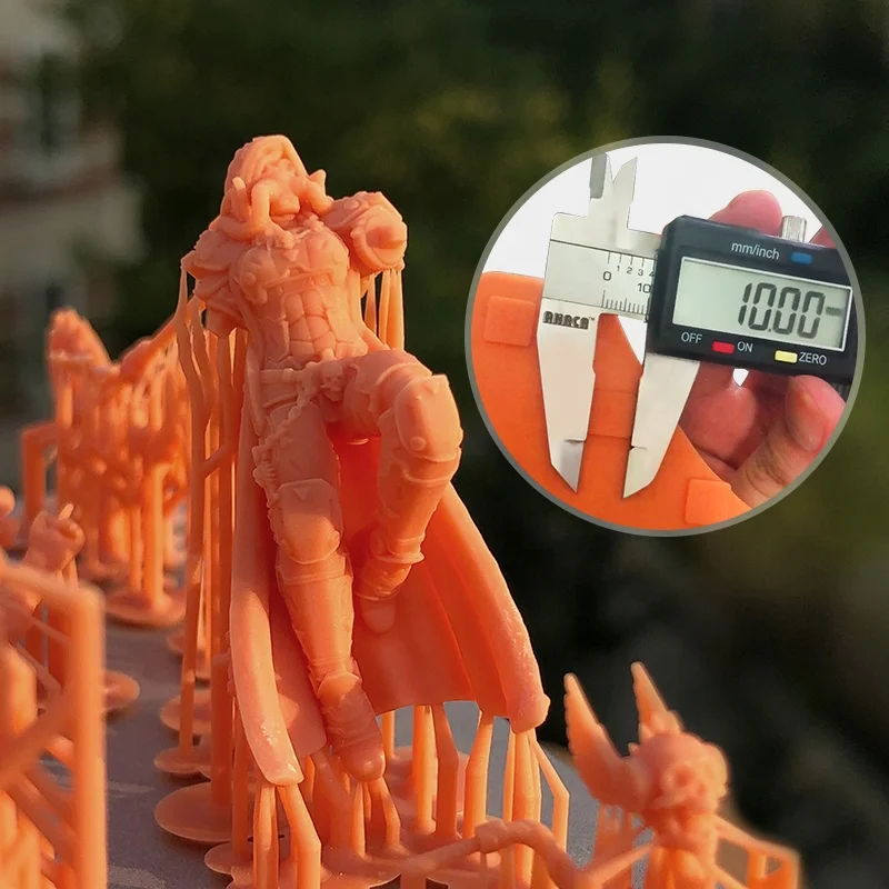 1kg High Definition Rigid UV Curable Liquid Resin High Detail Molding for Resin 3D Printing Machines