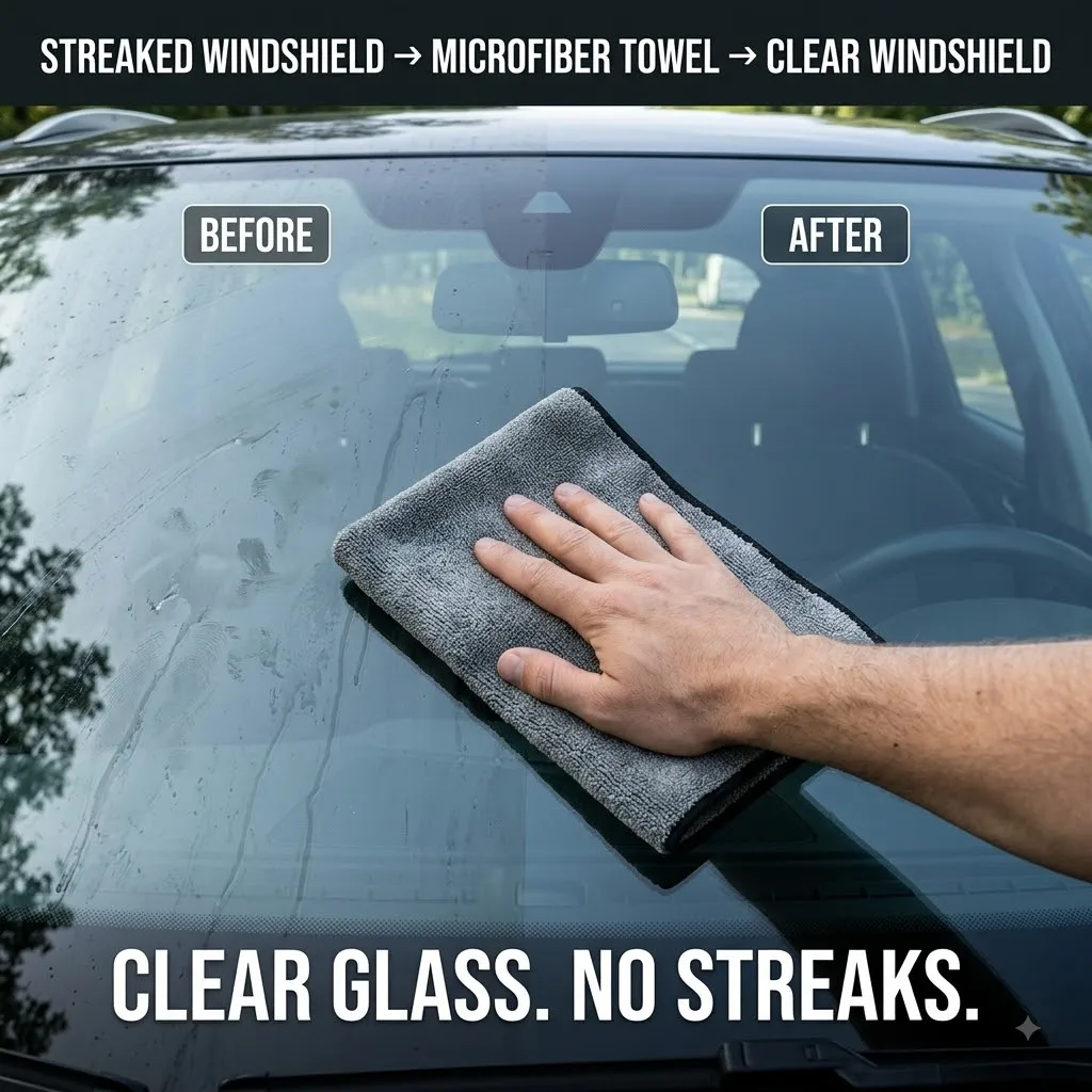 Mikrofaser-Autotrockentuch, Doppelschicht 400GSM, Ultra-Absorbierend, Fusselfrei, Kratzfrei, Streifenfrei, Reinigungstuch für Autos – Detail 4