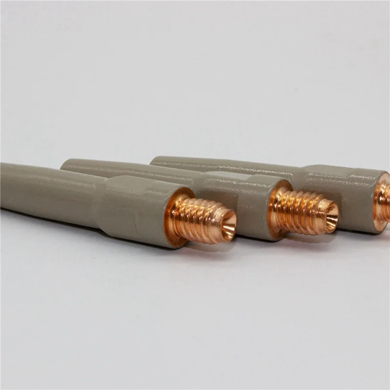 

【Popular】20PCS Anti-Welding Slag Welding Wire Feeding Tips Coated Welding Torch Nozzle MIG Welding Tool Consumables 8.8X40x1.0Mm