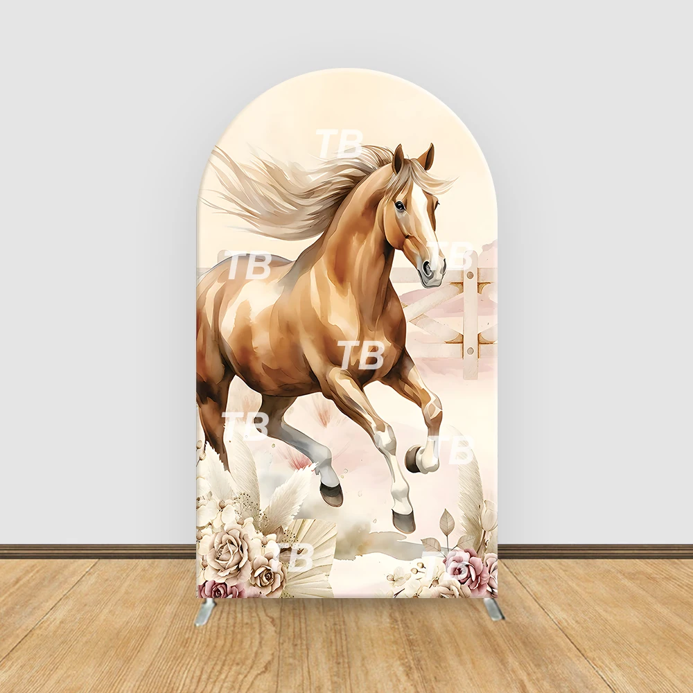 Vintage Horse Arch Backdrop Co - Event Supplies 评论和价格
