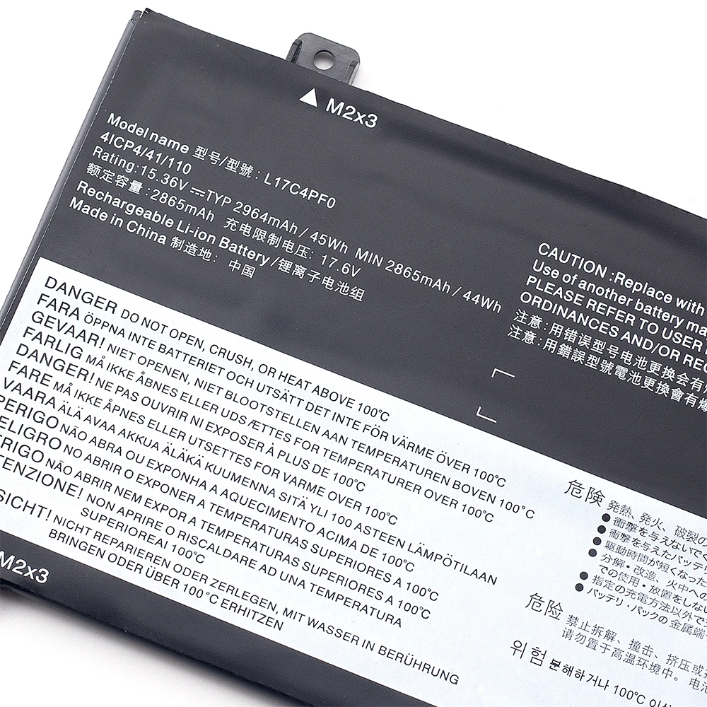 SUOZHAN 15.36V 44WH  L17C4PF0 Original Battery For Lenovo Ideapad S530 Air 13 13IWL/IML S530-13 L17M4PF0