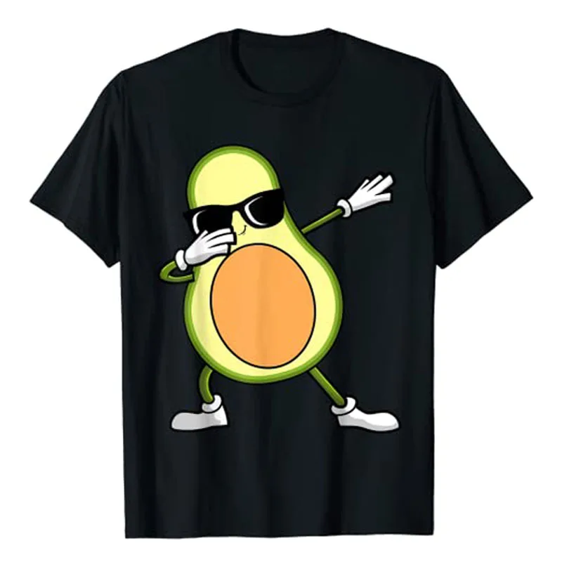 

Funny Dabbing Avocado Design for Men Women Kids Guacamole Lover T-Shirt Summer Fashion Cute Graphic Tee Tops Cool Novelty Gifts