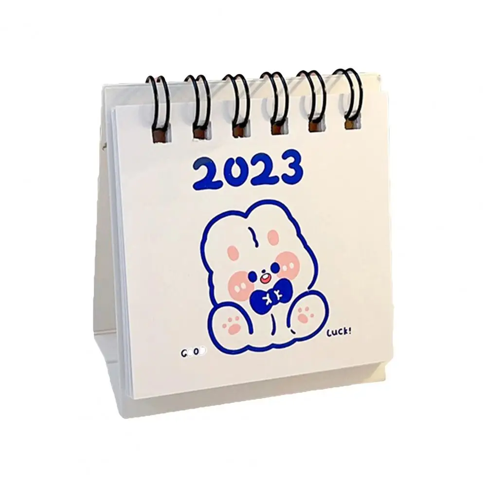 2023 Mini Calendar  Ornamental Decorative Foldable  2023 Simple New Year Calendar for Home