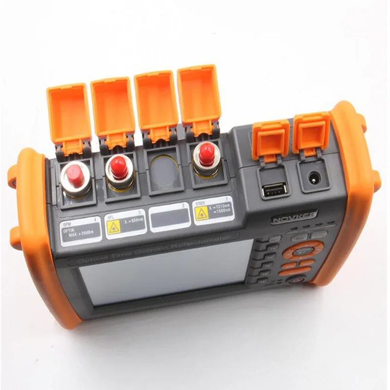 NOVKER NK5600 1310/1550nm 32/30dB SM Optic Fiber OTDR Tester With VFL OPM Light Source Functionn