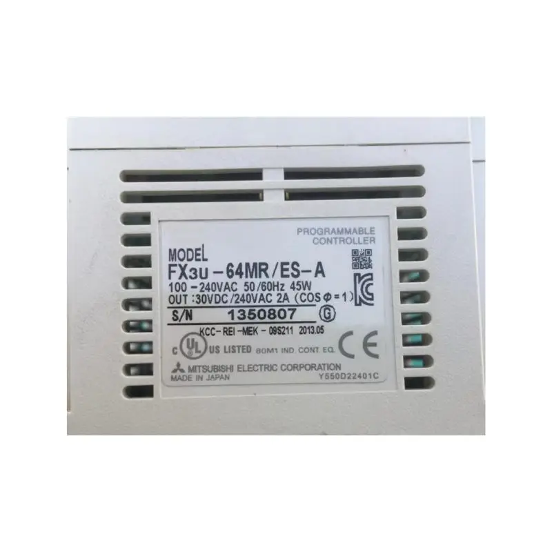 FX3U-64MR/ES-A Brand New PLC Module FX3U-64MR ES-A