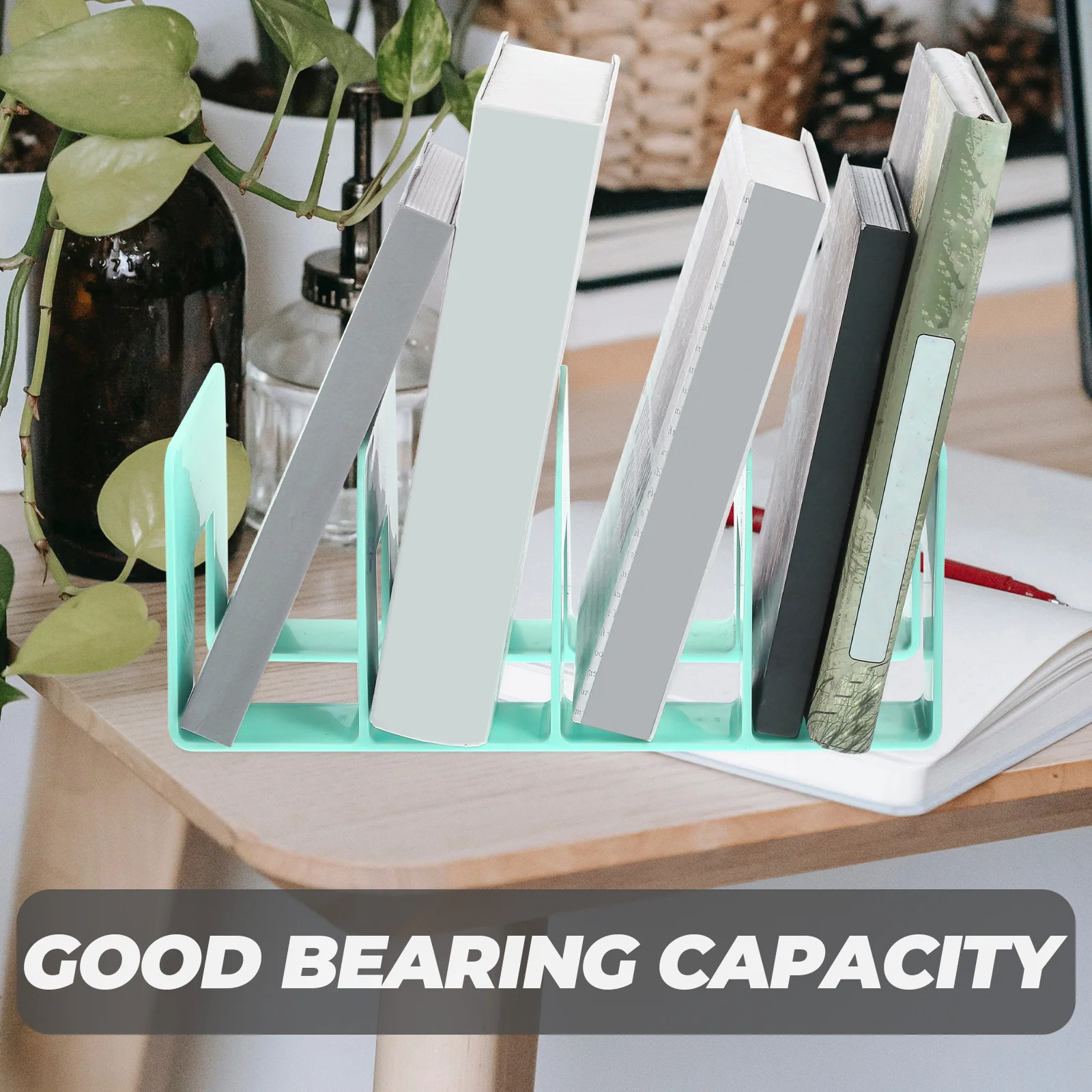 

Chic File Organizer Document Storage Rack Desktop Office Document Holder Storage Solution