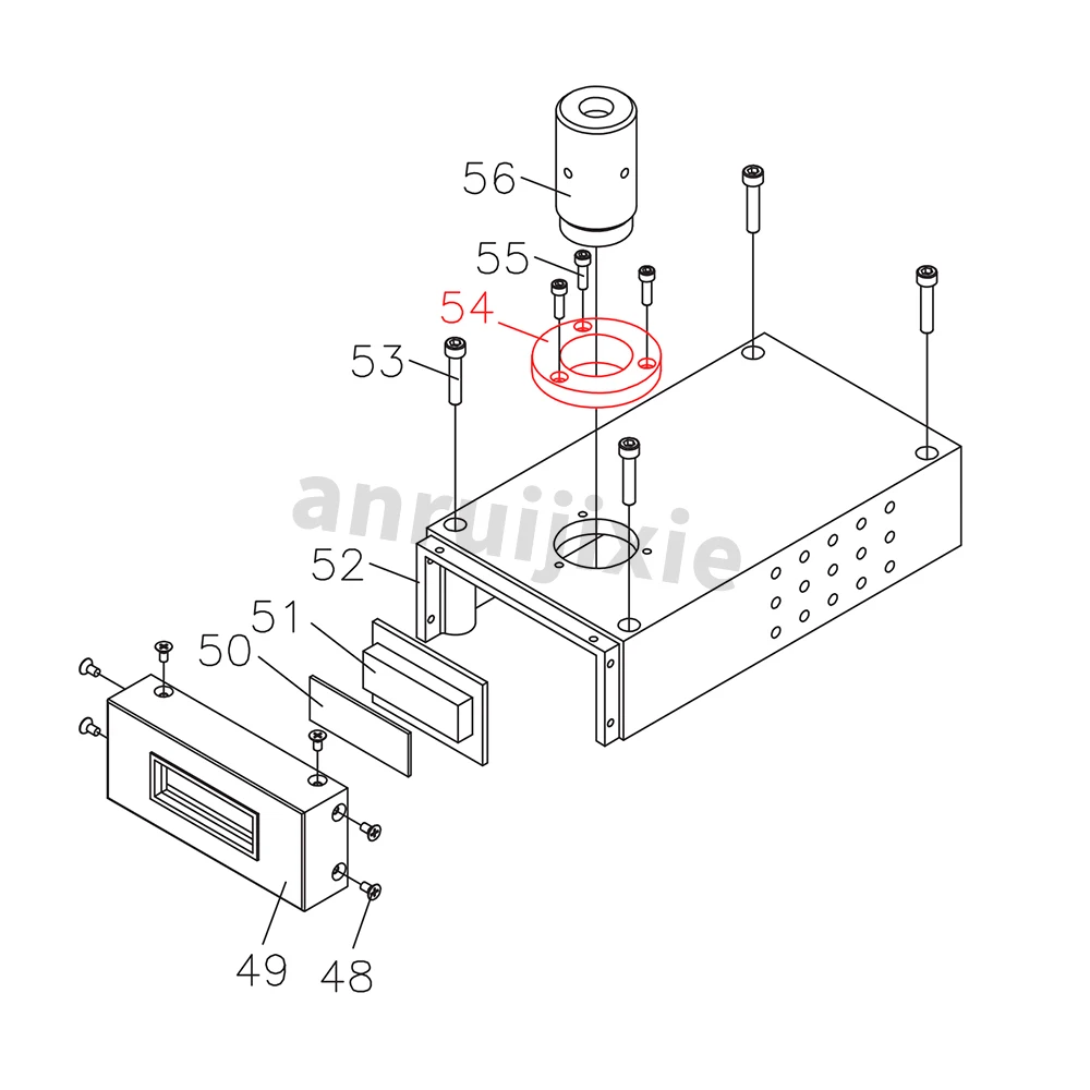 Spindle Dustproof cover SIEG SX3&JET JMD-3&BusyBee CX611&Grizzly G0619 Milling Machine Spindle Cap Retainer