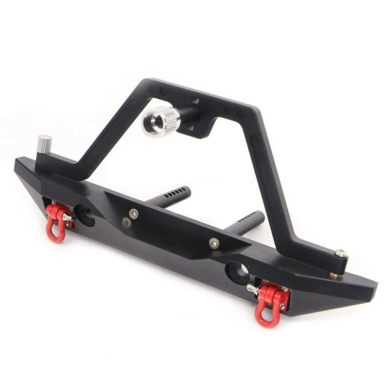 For 1/10 Simulation Climbing Car Bumper Trx4 Scx10 90046 Metal Front And Rear Anti-Collision Spare Tire Spare Tire Rack