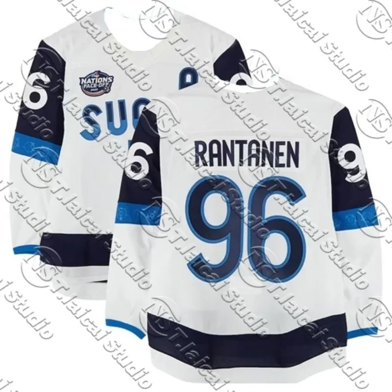

Hot Sale Barkov No 16 Finland Ice Hockey Quick Drying Jersey-Senior Confrontation 2025 New Arrival Long T-Shirt Sports Kit MOTO