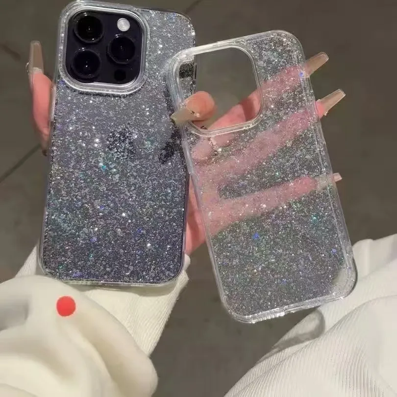 حافظة هاتف لامعة جديدة لهاتف iPhone - غطاء حماية ممتاز لجهازك ينطبق على هاتف سلسلة iPhone