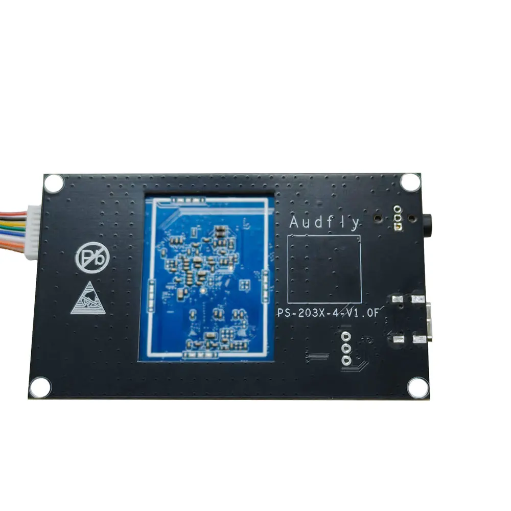 One-way microphone module for self-service end points, directional pickup microphone