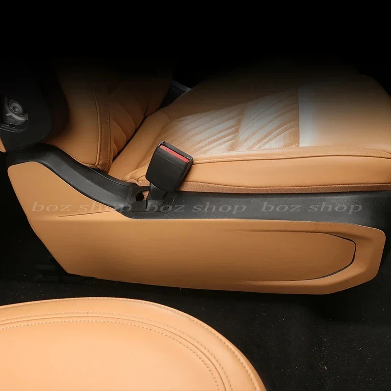 

For Lynk&Co 09 21-24 Styles Dedicated Second Row Aisle Protective Mat Scratch Resistant Leather Sticker Automotive Accessories