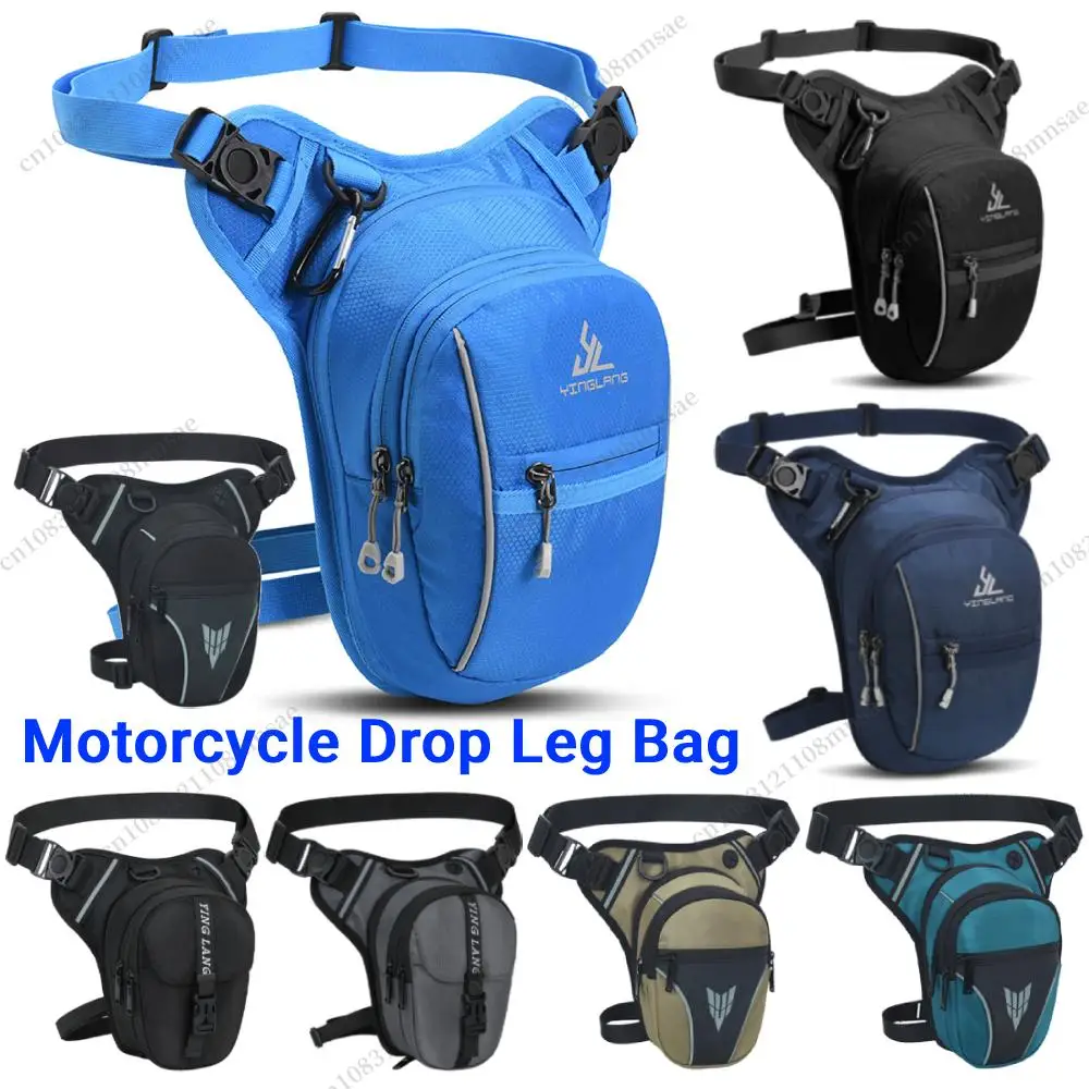 

Motorcycle Drop Waist Leg Bag Thigh Belt Hip Bum Waterproof Motorbike Tactical Travel Cell Mobile Phone Purse Fanny Pack Bags