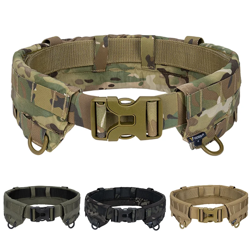 

IDOGEAR Hunting Molle Tactical Belt MRB Modular Rigger's Tactical Belt Quick Release Military Airsoft Accessories Outdoor Sports