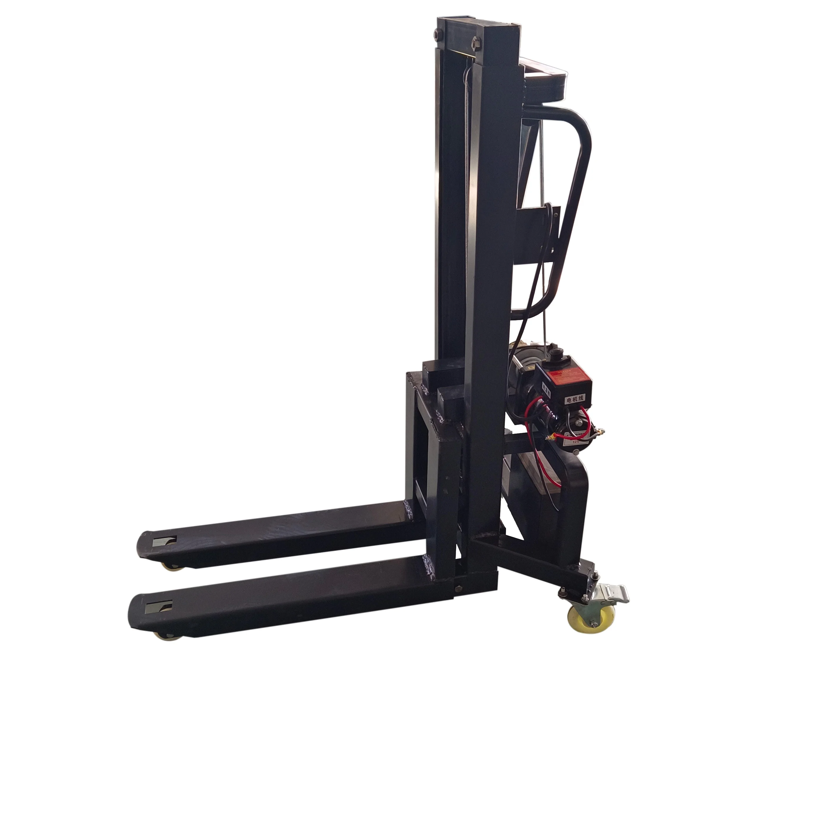 Foldable Design Mini Electric Forklift Pallet Jack Loader Stacker For Transporting Audio Speakers Cases Stage Equipment