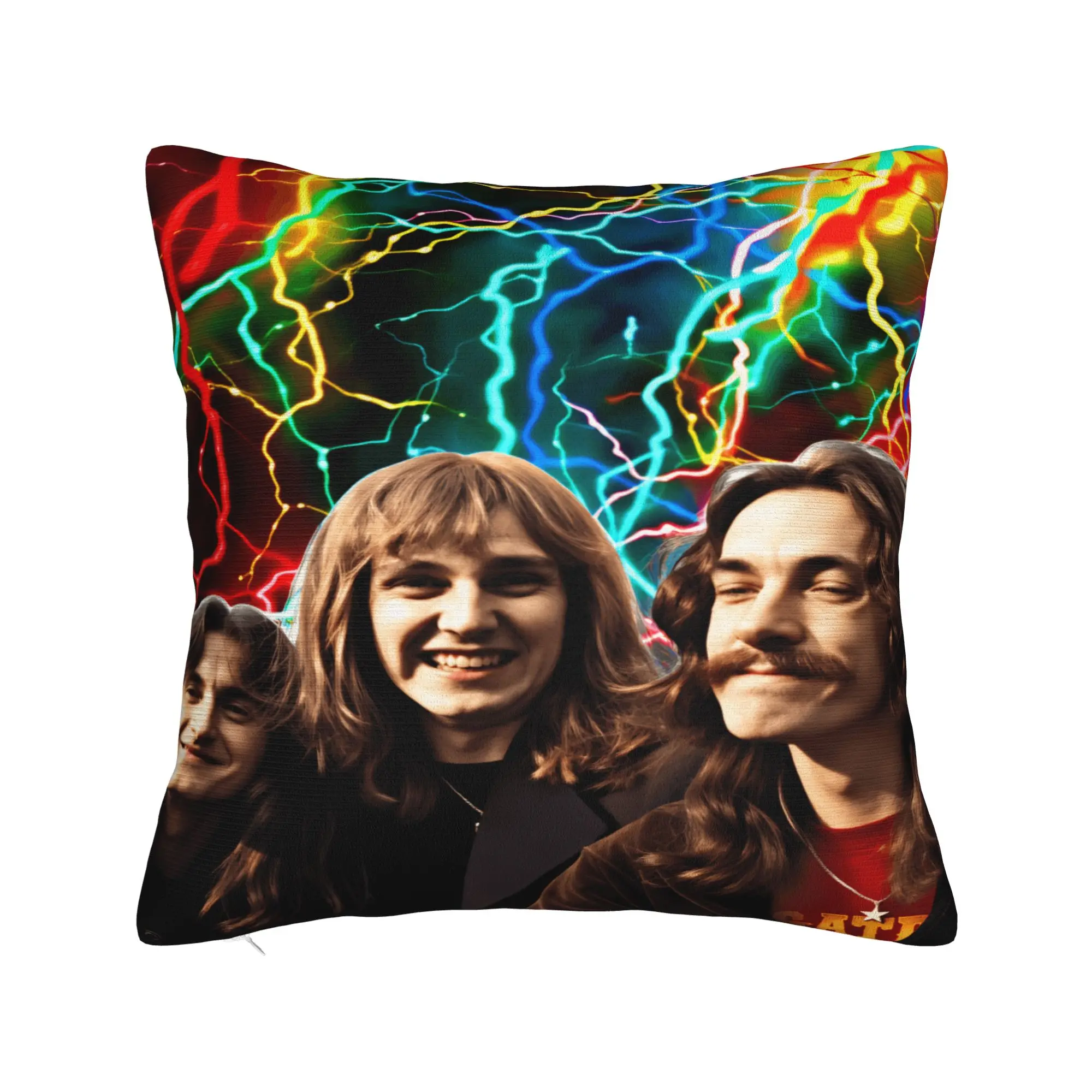 Rush Band Pillowcases  Fashion Pillow Case For Sofa Car Home Decor Comfy Pillow Cover