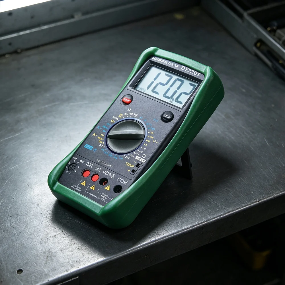 Digital Multimeter DY2201 Designed for Automotive Applications For Battery Testing DC 1000V AC 700V Compact Ergonomic Build