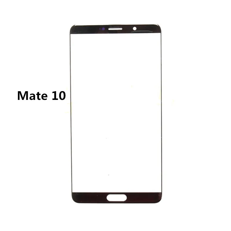 Outer Screen For Huawei Mate 9 10 Pro 20 Lite 30 Touch Panel LCD Display Front Glass Cover Lens Repair Replace Parts + OCA