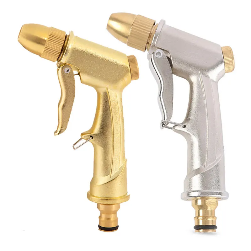 

Garden Water Gun Brass Spray Nozzle Washing Car Flower Cleaning high pressure washer water gun Pressure washer Garden sprayer