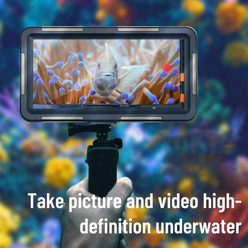 Submersible Waterproof Case For Iphone 13/12/11 Pro Max Waterproof Case, Underwater Case For Snorkeling Kayak Floating