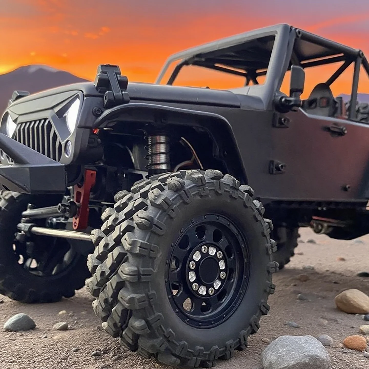 Accessori per la modifica della copertura del dado della ruota in metallo per parti di modifica del metallo del modello di auto telecomandata 1/12 H12Y H12P