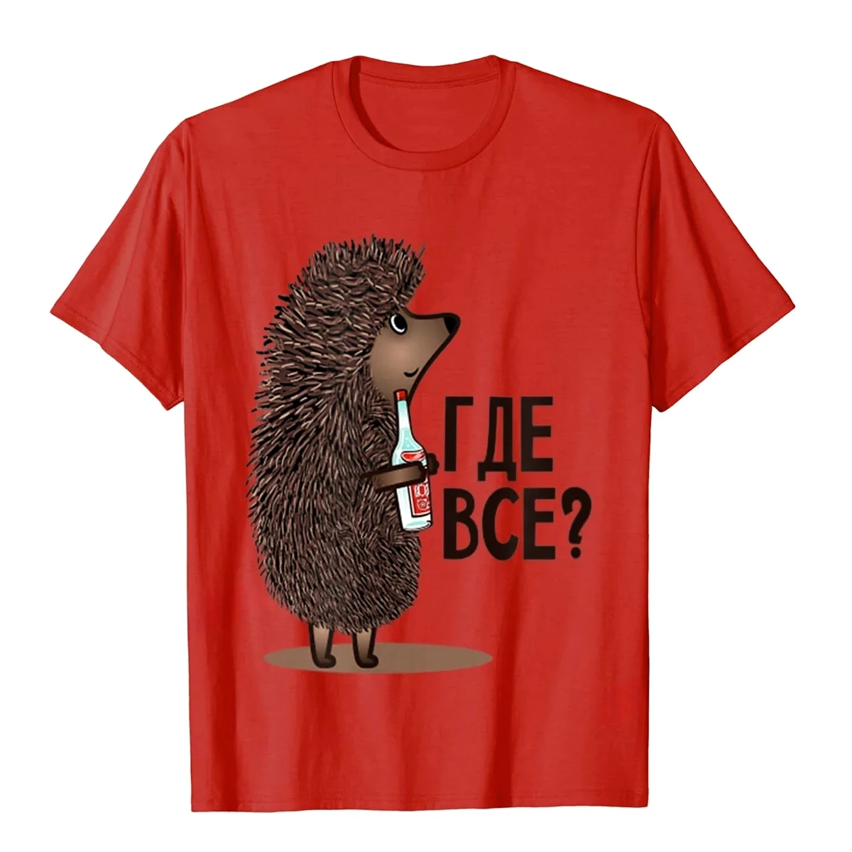 أين هو الجميع مضحك السوفياتي الروسية الكرتون تي شيرت قمصان المرأة تي شيرت علوي بلايز قمصان تصميم جديد تصميم الشارع Harajuku #2