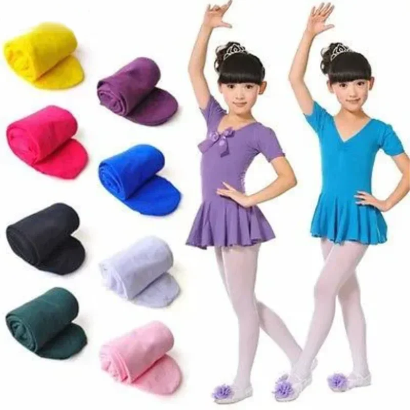 Princess Girls Kids Ballet  Dance Tights Baby spring autumn Soft velvet Opaque Hosiery School Student Child breathable Pantyhose