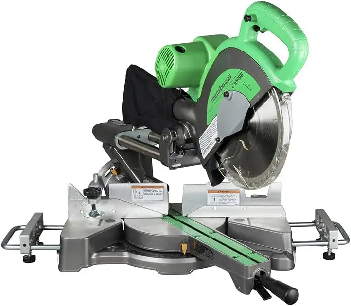 

Metabo HPT 10-Inch Sliding Compound Miter Saw, Double-Bevel, Electronic Speed Control, 12 Amp Motor, Electric Brake, 5-Year