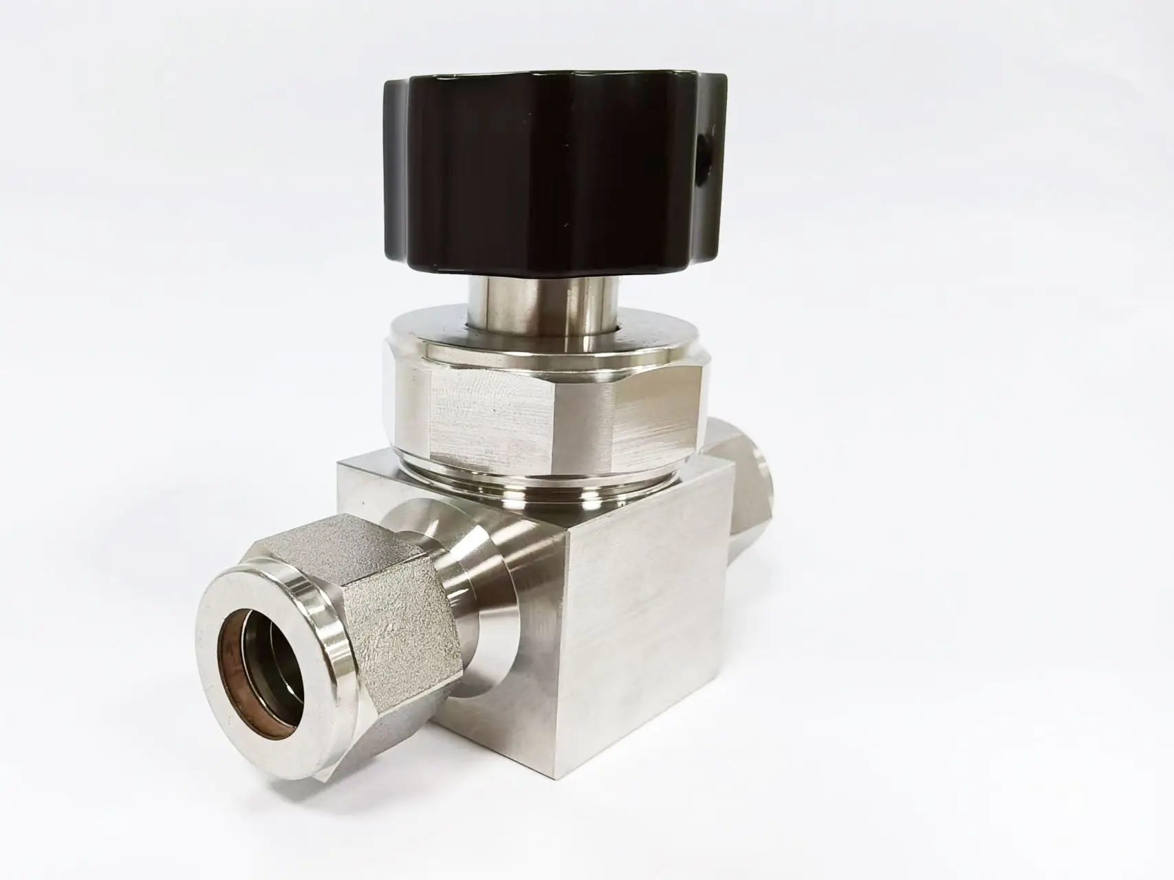 

Hot Sale Stainless Steel High Pressure Diaphragm Valve Manual Power Shut-Off Valve High Temperature OEM izable