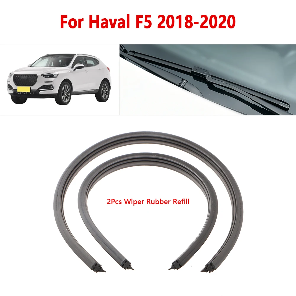 

Wiper Refill Rubber Strip 16" 22" for Haval F5 2018 To 2020 Car Wiper Replacement Rubber 1Pair