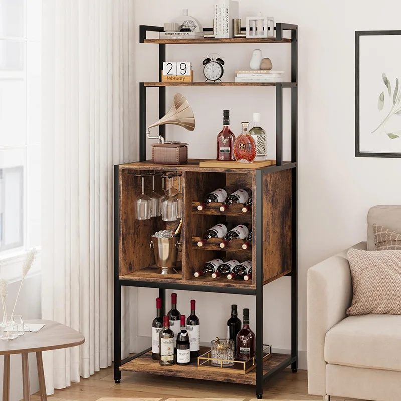 Kitchen rack Microwave oven rack Floor-to-ceiling oven storage rack Multi-layer rice cooker