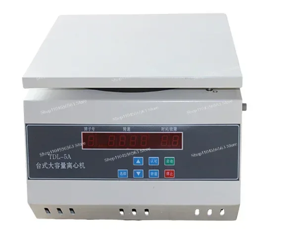 TD5A Low-Speed Large-Capacity Centrifuge - 500ml x 4 Benchtop Model for Mineral Powder & Sample Processing
