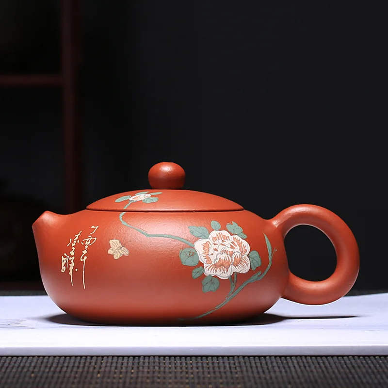 Famous Chinese purple clay tea set Zisha Xishi hu teapot from Yixing with good quality