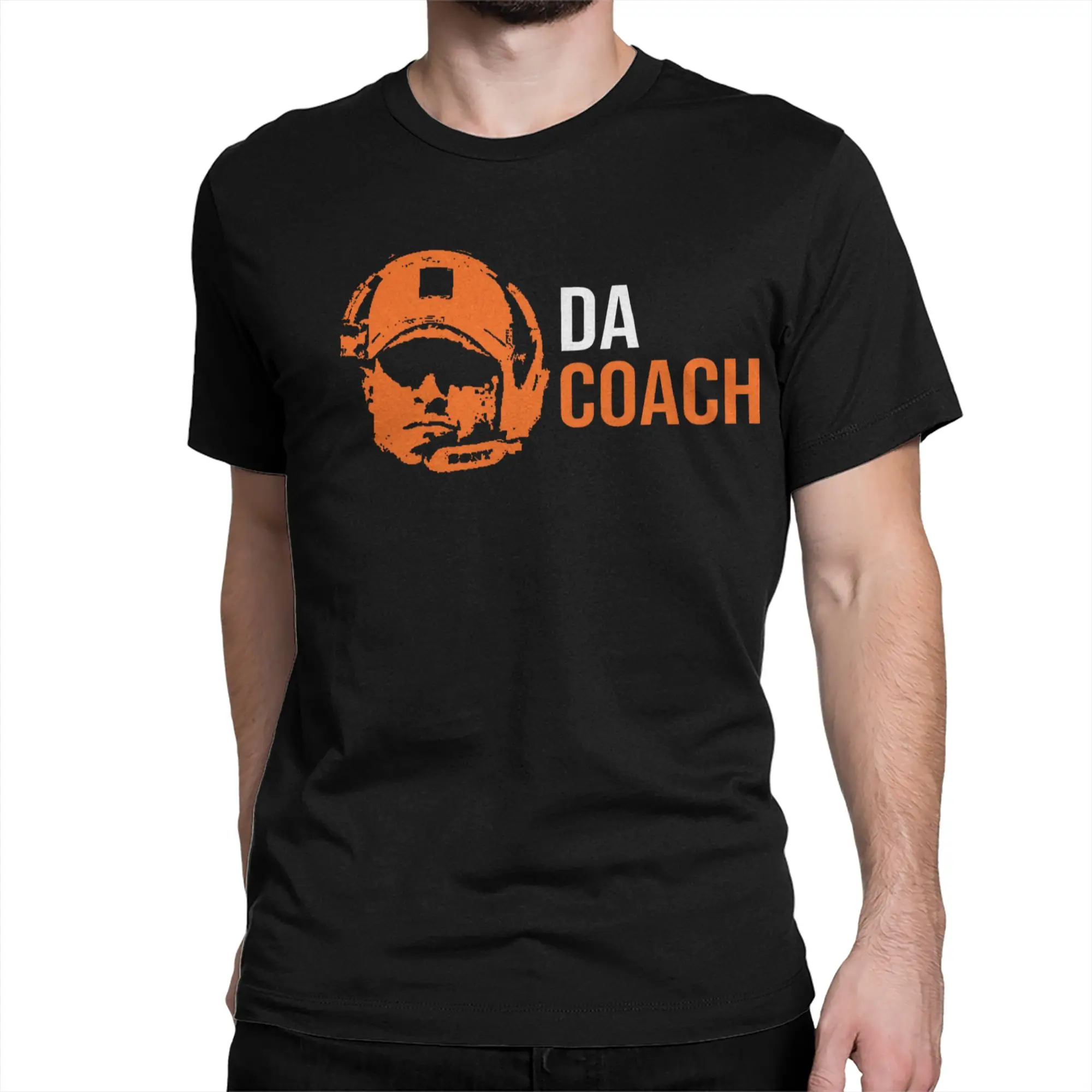 Novelty Da-coach Mike-Ditka  T-Shirts Men Women's Crew Neck Cotton T Shirt  Short Sleeve Tee Shirt New Arrival Clothes