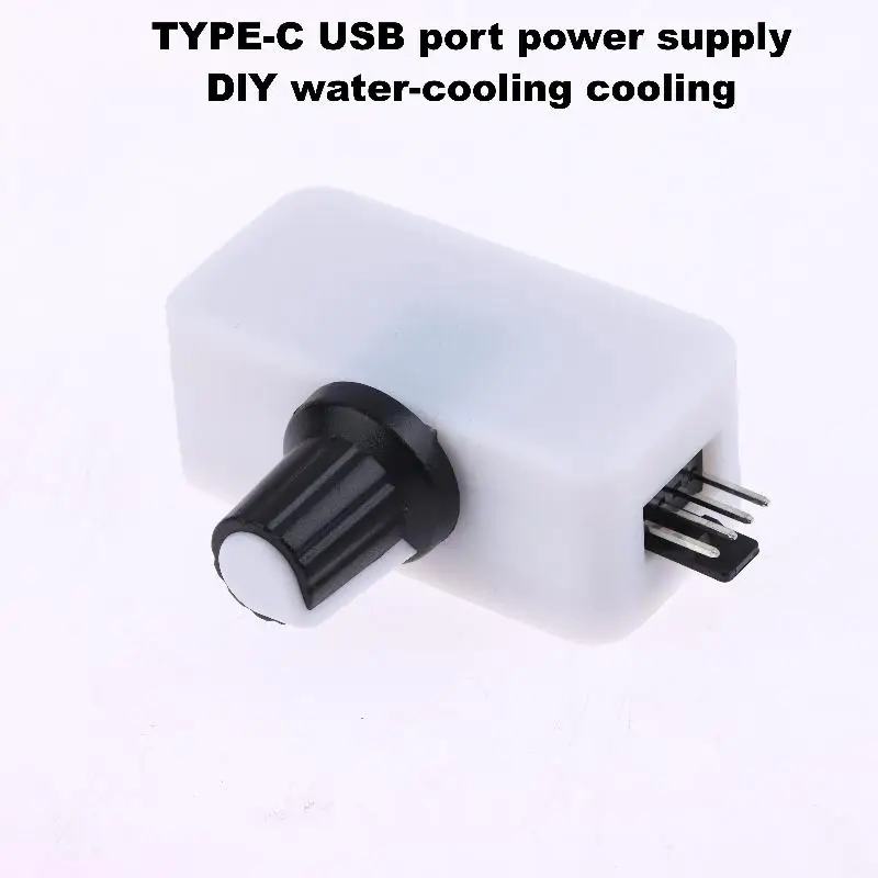 

1 комплект, 4-контактный 12 В ШИМ-контроллер вентилятора с USB-кабелем питания типа C, ШИМ-регулятор скорости вентилятора, разветвитель, противоположный кабель, вход/выход