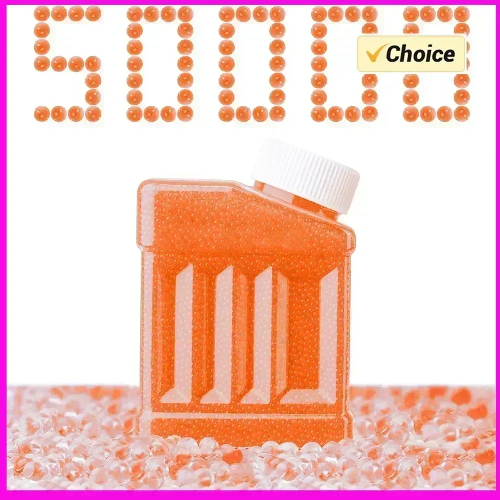 HOT50000PCS Water Grenade toy structure Marbles Bullets Kids Water Gun Toy 7-8mm Cap Guns Pellets Toy Water Bombing Accessor