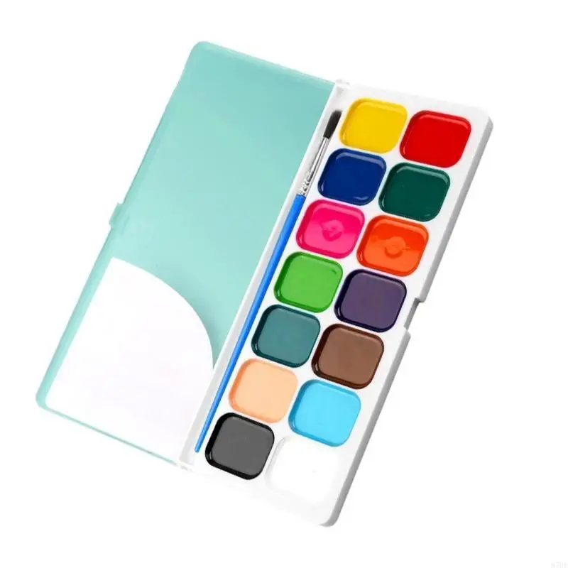 Washable Watercolor Paint and Valentines Day Cards Set For Kid Student Classroom