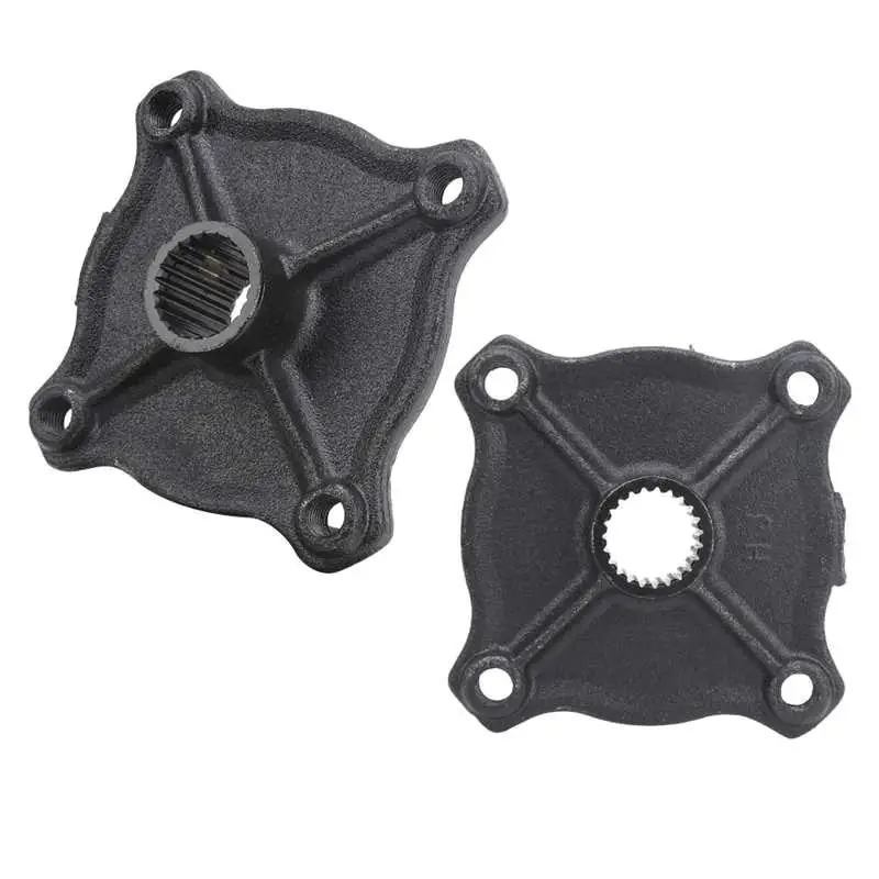 2pcs 4 Stud 23T Spline Rear Axle Hub Rim for 110cc 150CC Quad Bike Go Kart