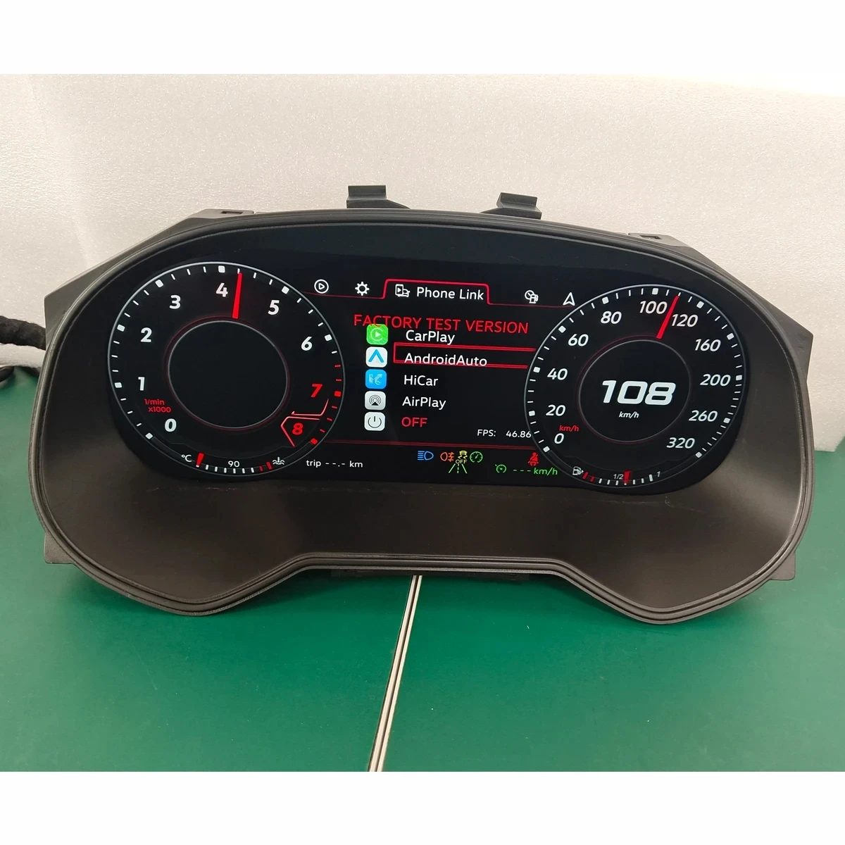 

For Volkswagen Seat Leon 5F 2013~2018 Car Digital Cluster Instrument Carplay Dashboard Panel Virtual Cockpit Speed Meter Display