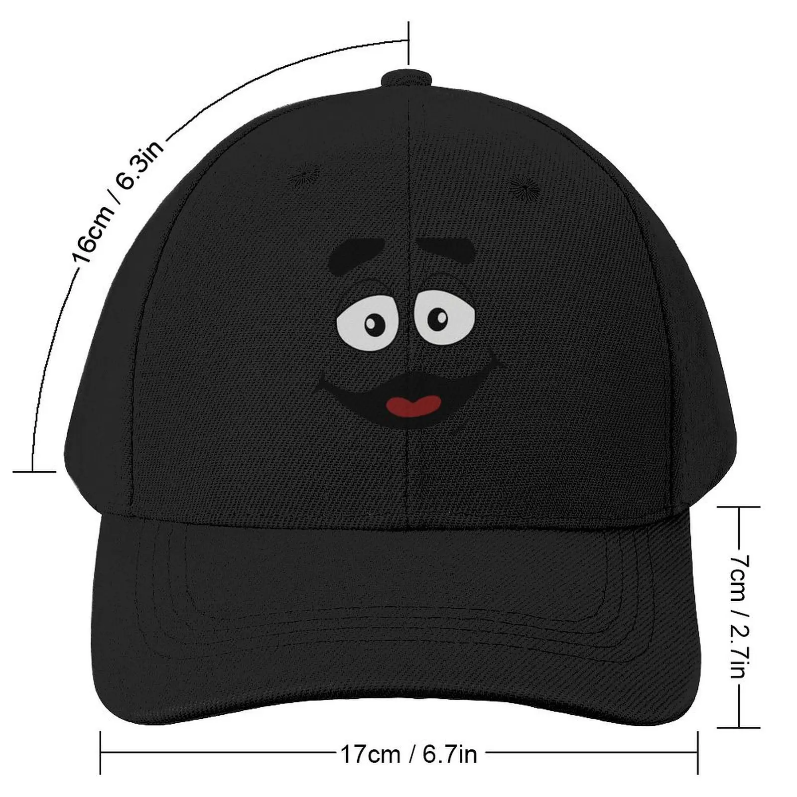 grimace mcdonalds Purple cartoon Meme \t Baseball Cap birthday Hat Man Luxury Men's Women's