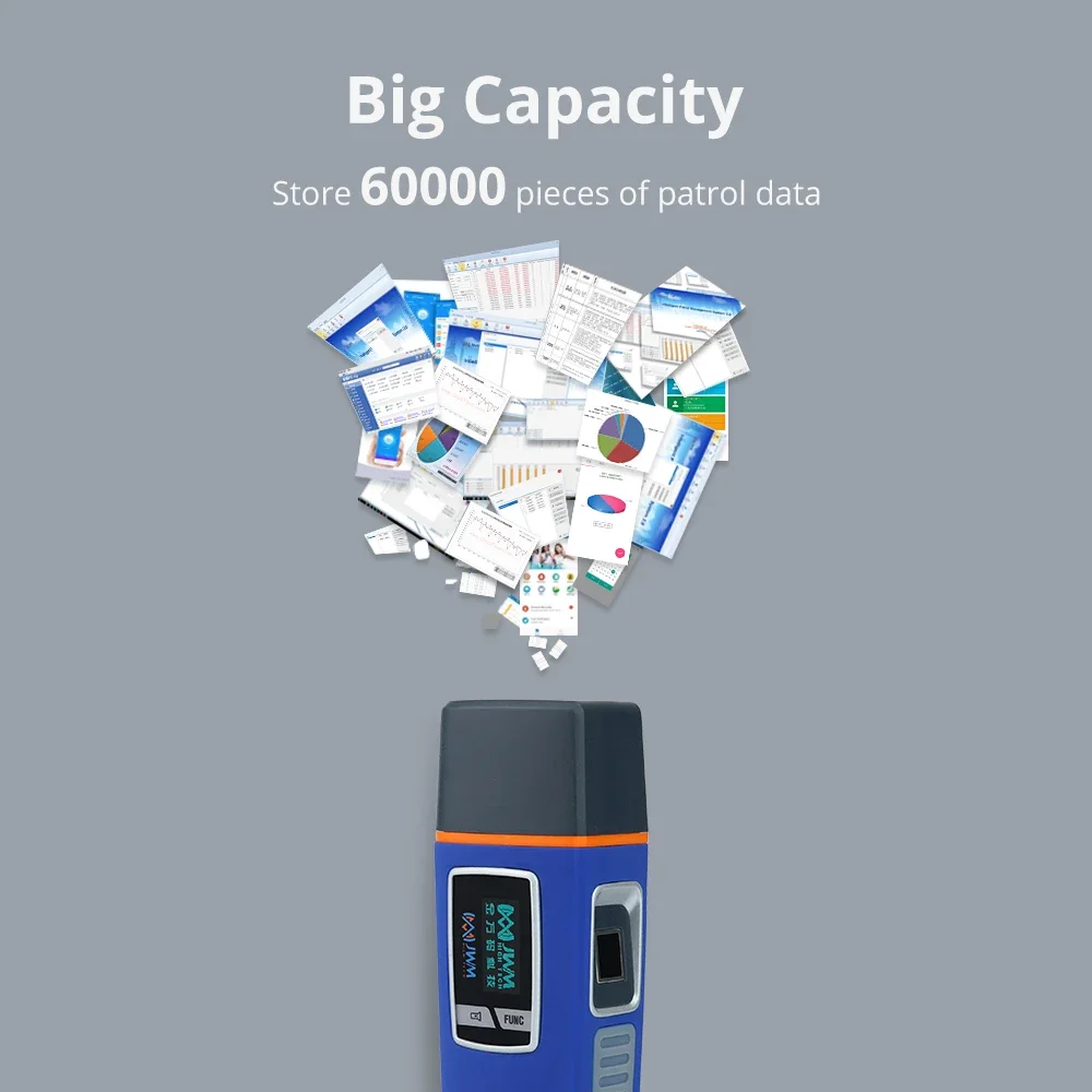 Advanced Intrinsically Safe Guard Tour Reader With Identity Recognition High-Tech Security System