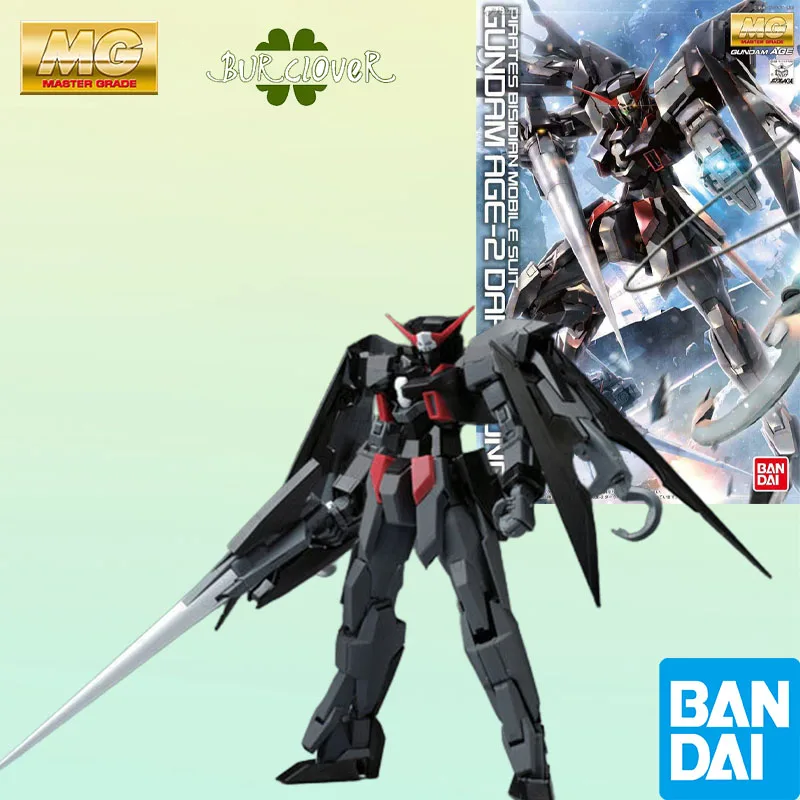 

Bandai Original MG Dark Hound AGE-2DH 1/100 Anime Action Figure Assembly Model Toys Collectible Model Ornaments Gifts For kids