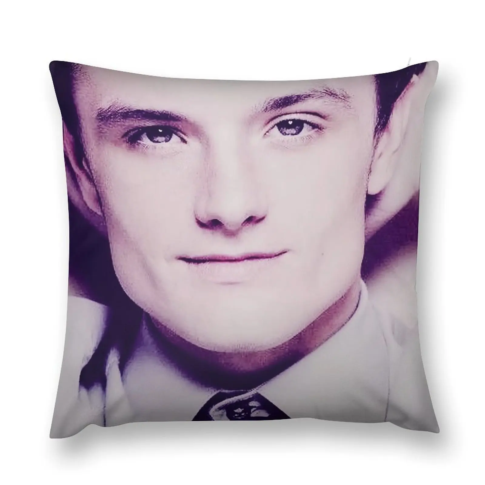 Josh Hutcherson Whistle Meme Throw Pillow luxury decor Elastic Cover For Sofa pillow