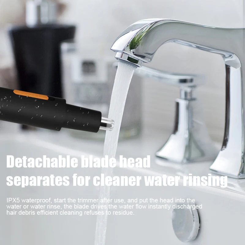 آلة تشذيب شعر الأنف الكهربائية الجديدة عالية الجودة Usb المحمولة للرجال والنساء آلة حلاقة شعر الأنف الصغيرة